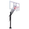 First Team Attack Select Steel-Acrylic In Ground Adjustable Basketball System, Saddle Brown First Team Attack Select Steel-Acrylic In Ground Adjustable Basketball System, Saddle Brown