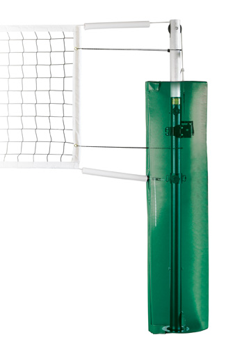 Picture of First Team Astro Express Aluminum Competition Aluminum Volleyball System with Sockets- Maroon