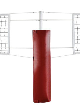 Picture of First Team FT5010CP Foam-vinyl Volleyball Center Post Pad- Maroon