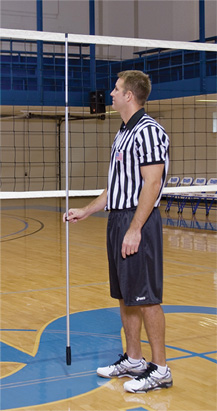 Picture of First Team FT5014 Aluminum Precise Height Net Height Gauge- Kelly Green