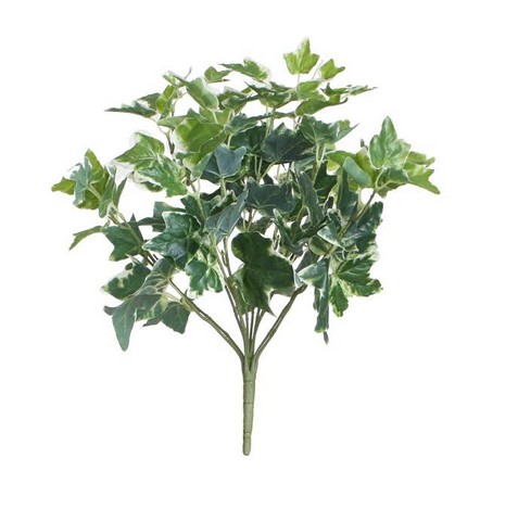 Picture of NorthLight 19 in. Decorative Artificial Two Tone Green & White Sweet Potato Spring Floral Bush