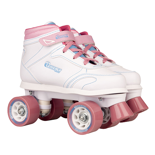 Picture of Chicago Skates CRS100-03 Girls Sidewalk Skate Size 3 - White