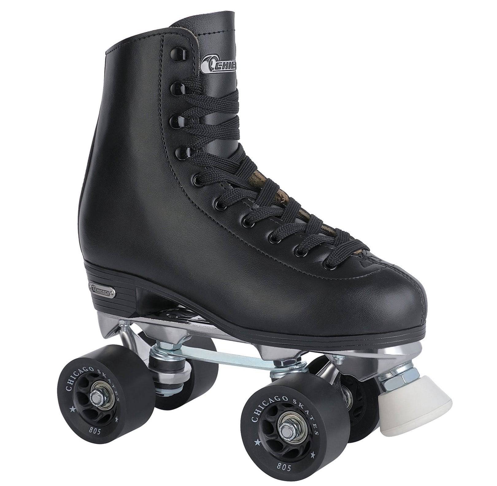 Picture of Chicago Skates CRS805-10 Mens Leather Rink Skate- Size 10 - Black
