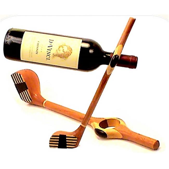 VinoStrumenti VSBS1 Golf Club Shape Wine Bottle Stand