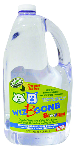 Picture of Schoochie Pet 110 Gallon Wiz B Gone Stain & Odor Remover for Carpet and Upholstery