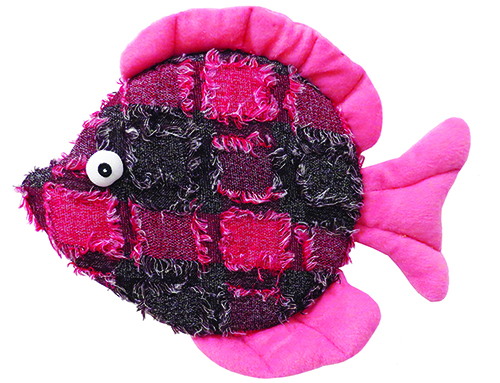 Picture of Schoochie Pet 548 Donna Discus Plush Fish Toys- 10.5 in.