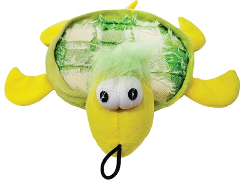 Picture of Schoochie Pet 549 Tishy Turtle Plush Dog Toys- 10.5 in.