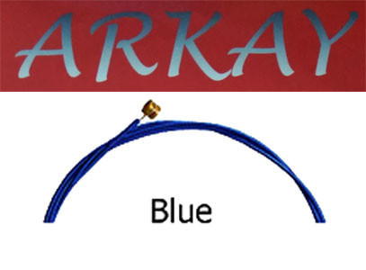 Picture of Arkay Discount RK45-125B Standard 45-125 Gauge Bass Guitar Strings&#44; Blue