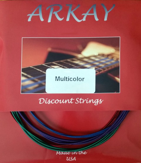 Standard Bass Guitar Strings  Multi Color