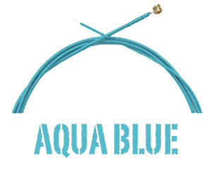 Standard 50110 Gauge Bass Guitar Strings Aqua