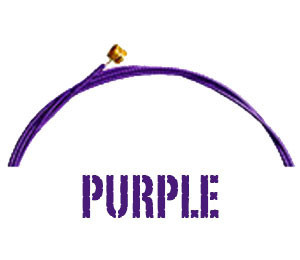 Standard 50110 Gauge Bass Guitar Strings Purple