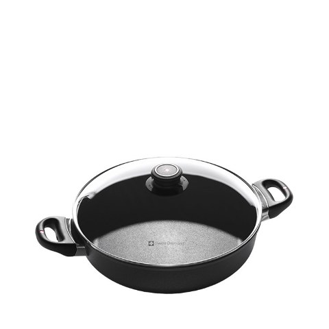 Picture of Swiss Diamond 6628c 11 in. Nonstick Sauteuse with Lid - 3.7 qt.