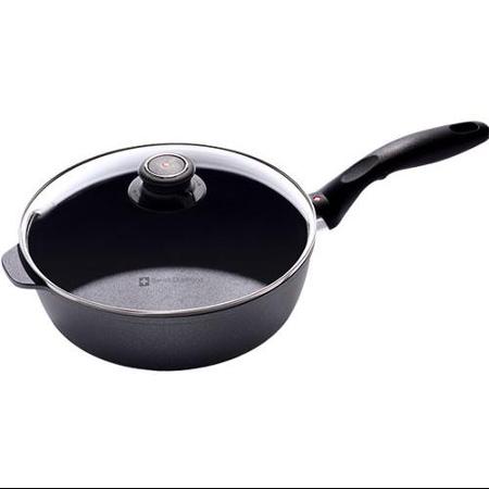 Picture of Swiss Diamond 6724c 9.5 in. Nonstick Saute Pan with Lid - 3.2 qt.