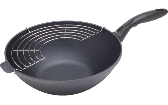 Picture of Swiss Diamond 61130c 11.8 in. Nonstick Wok with Lid