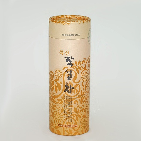 10 Pyramid Sachets Teuksun Jaksul Green Tea