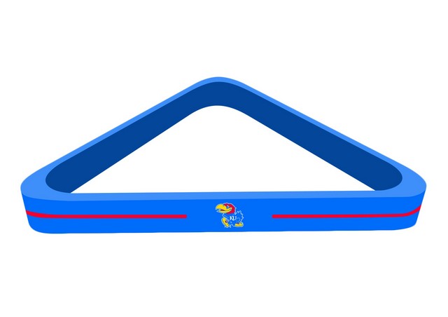 Picture of Imperial 73-4020 College University of Kansas Billiard Ball Triangle Rack
