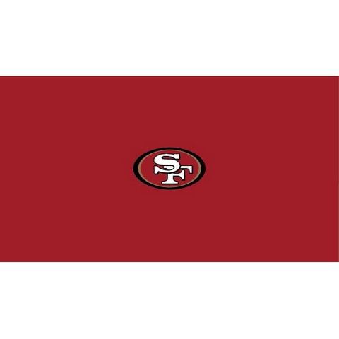 Picture of Imperial 52-1005 NFL San Francisco 49Ers Pool Felt 8 ft. Billiard Cloth