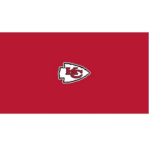 Picture of Imperial 52-1006 NFL Kansas City Chiefs Pool Felt 8 ft. Billiard Cloth