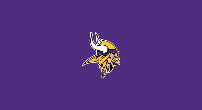 Picture of Imperial 52-1007 NFL Minnesota Vikings Pool Felt 8 ft. Billiard Cloth