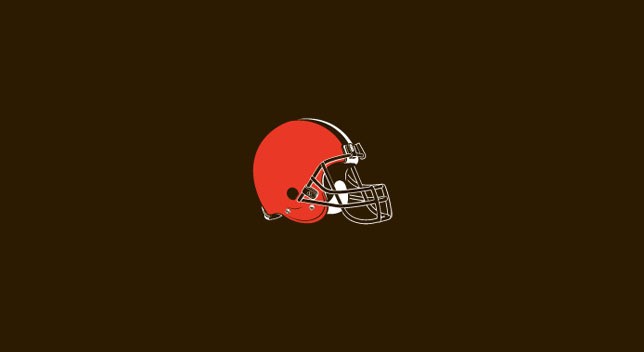 Picture of Imperial 52-1020 NFL Cleveland Browns Pool Felt 8 ft. Billiard Cloth