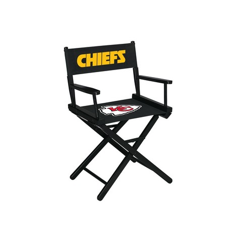 Picture of Imperial 101-1006 NFL Kansas City Chiefs Table Height Directors Chair