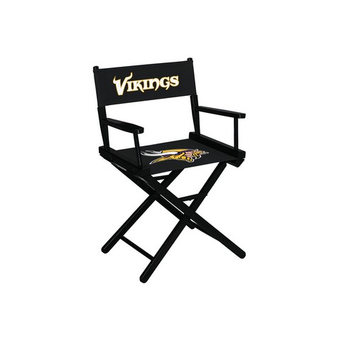 Picture of Imperial 101-1007 NFL Minnesota Vikings Table Height Directors Chair