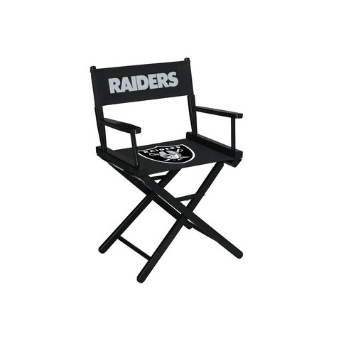 Picture of Imperial 101-1010 NFL Oakland Raiders Table Height Directors Chair