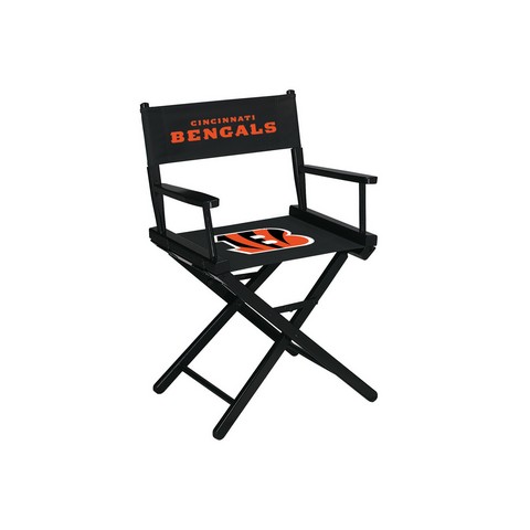 Picture of Imperial 101-1023 NFL Cincinnati Bengals Table Height Directors Chair