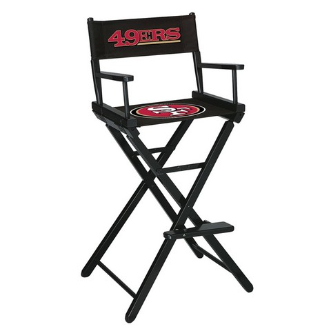 Picture of Imperial 100-1005 NFL San Francisco 49Ers Bar Height Directors Chair