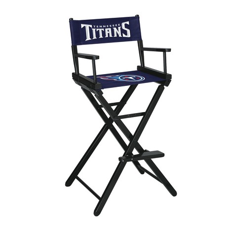 Picture of Imperial 100-1028 NFL Tennessee Titans Bar Height Directors Chair