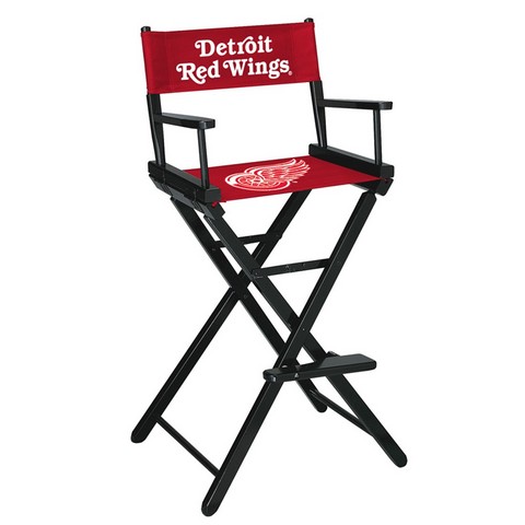 Picture of Imperial 400-4105 NHL Detroit Redwings Bar Height Directors Chair