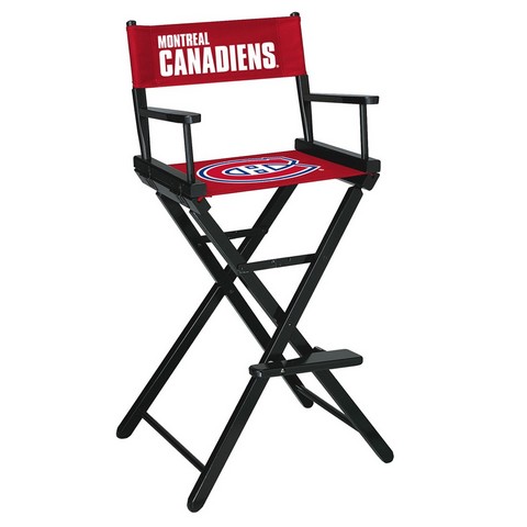Picture of Imperial 400-4109 NHL Montreal Canadiens Bar Height Directors Chair