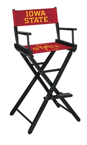 Picture of Imperial 300-6024 College Iowa State University Directors Chair Bar Height
