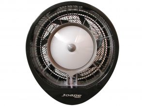 Picture of EcoJet by Joape LVP-030103 Cyclone 737 Wall Mount Misting Fan  Black