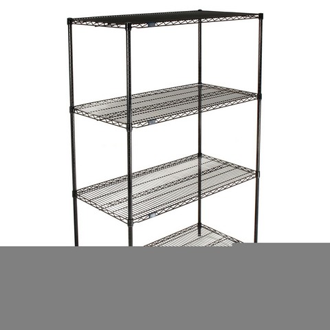 18306B Epoxy 18 x 30 x 63 in. Starter Shelf Unit- Black