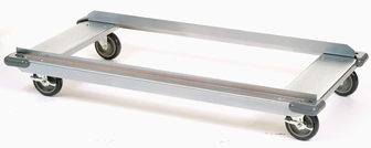 DBC2436 24 x 36 in. Dolly Base- Chrome