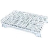 4000 lbs Folding Wire Container- - 40 x 48 x 36.5 in.