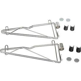 Adjustable Single Shelf Support Kit 14 Deep, Steel, 2PK