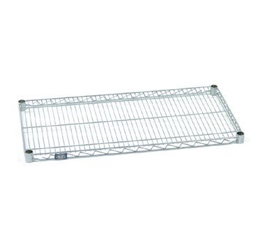 S1442EP Epoxy 14 x 42 in. Standard Wire Shelf, Silver