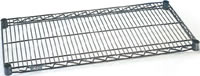 S1872Z 18 x 72 in. Standard Wire Shelf, Poly-Z-Brite