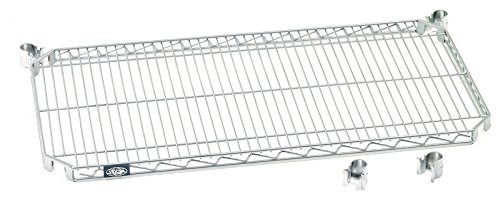 S2448AC Chrome Quick Adjust Wire Shelf 48inW x 24inD