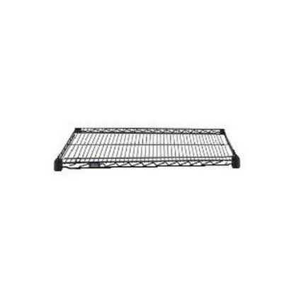 S2448B Epoxy 24 x 48 in. Standard Wire Shelf, Black