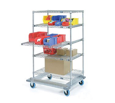S2472AZ Poly-Z-Brite Quick Adjust Wire Shelf 72inW x 24inD