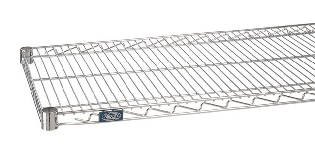 24 x 72 in. Stainless Steel Standard Wire Shelf