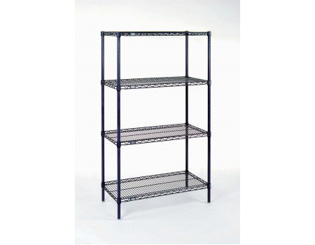 21247N 21 x 24 x 74 in. Electroplating Starter Shelf Unit, Nexelon