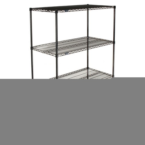 24306B Epoxy 24 x 30 x 63 in. Starter Shelf Unit- Black