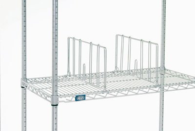 AD818C 18 x 8 in. Shelf Divider, Chrome