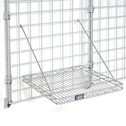 AGS16C 16.75 x 16.75 in. Grid Shelf, Chrome