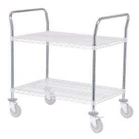 AH24C 24 in. Utility Cart Handle, Chrome