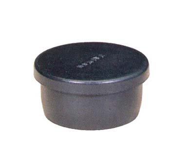 Post Cap, Black, Plastic
